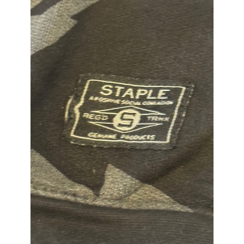 Staple Pigeon Chicago Blackhawks Pullover Hoodie Aztec Pattern Mens - Picture 8 of 10